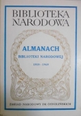 Almanach biblioteki narodowej 1919-1969