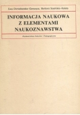 Informacja naukowa z elementami naukoznawstwa