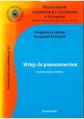 Wstęp do prawoznawstwa