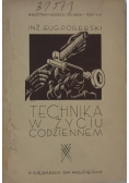 Technika w życiu codziennym, 1936 r.