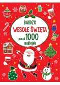 Bardzo wesołe Święta ponad 1000 naklejek