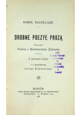 Drobne poezye proża 1901 r