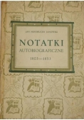 Notatki autobiograficzne 1803-1853, 1950 r.