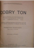 Dobry ton, 1920 r.