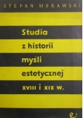 Studia z historii myśli estetycznej XVIII i XIX w.