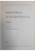 Historia wychowania , tom II