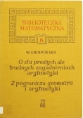 O stu prostych, ale trudnych zagadnieniach arytmetyki z pogranicza geometrii i arytmetyki
