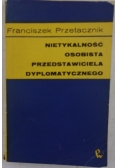 Nietykalność osobista przedstawiciela dyplomatycznego
