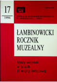 Łambinowicki rocznik muzealny jeńcy wojenni w latach II wojny światowej 17