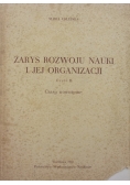 Zarys rozwoju nauki i jej organizacji Część II
