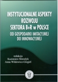 Instytucjonalne aspekty rozwoju sektora BR w Polsce