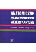 Anatomiczne mianownictwo weterynaryjne