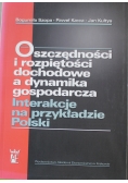 Oszczędności i rozpiętości dochodowe a dynamika gospodarcza