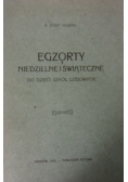 Egzorty niedzielne i świąteczne, 1915 r.