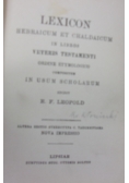 Lexicon Hebraicum Et Chaldaicum