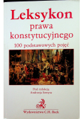 Leksykon prawa konstytucyjnego