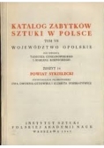 Katalog zabytków sztuki w Polsce Tom VII zeszyt 14