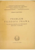Problem filozofii prawa  1949 r.
