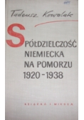 Spółdzielczość niemiecka na Pomorzu 1920-1938