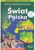Atlas geograficzny. Świat. Polska