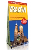 Kraków 2w1 przewodnik i mapa + mapa Polski