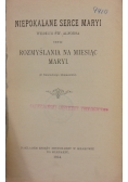 Niepokalane serce Maryi, 1914 r.