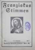 Franzistus Stimmen, 1927 r.