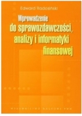 Wprowadzenie do sprawozdawczości analizy i informatyki finansowej