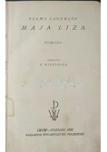Maja Liza, 1925 r.