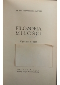 Filozofia Miłości, 1937 r.