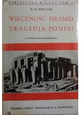 Wieczność piramid i tragedja Pompei 1934r.