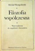 Filozofia współczesna Wprowadzenie do zagadnień i kierunków