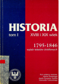 Historia XVIII i XIX wiek Tom I