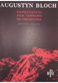 Espressioni per soprano ed orchestra