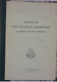 Statuta pro studiis regendis