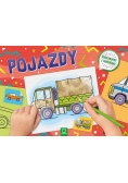Pojazdy Kolorowanka z naklejkami