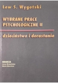 Wybrane prace psychologiczne II