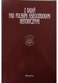 Z badań nad polskimi księgozbiorami historycznymi,Tom 21
