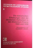 Die statistischen Erhebungen uber die deutschen Katholiken in den Bistumern Polens 1928 und 1936