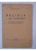 Religja i jej nakazy, 1933 r.
