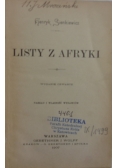 Listy z Afryki, 1907 r.