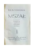 Mszał wielki post i zmartwychwstanie Pańskie