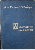Matematyka dla klasy VII