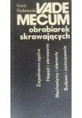 Vademecum obrabiarek skrawających