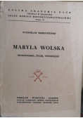 Maryla Wolska, środowisko, życie, twórczość