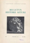 Biuletyn Historii Sztuki ,Nr 1