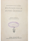 Wspomnienia Błyski Bengalu, 1923 r.