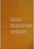 Folia historiae artium. Tom XXV
