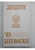 Zeszyty Literackie 45