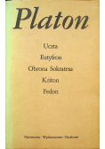 PLATON Uczta Eutyfron Obrona Sokratesa dialogi